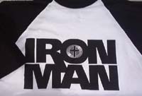Ironman Tee- B & W